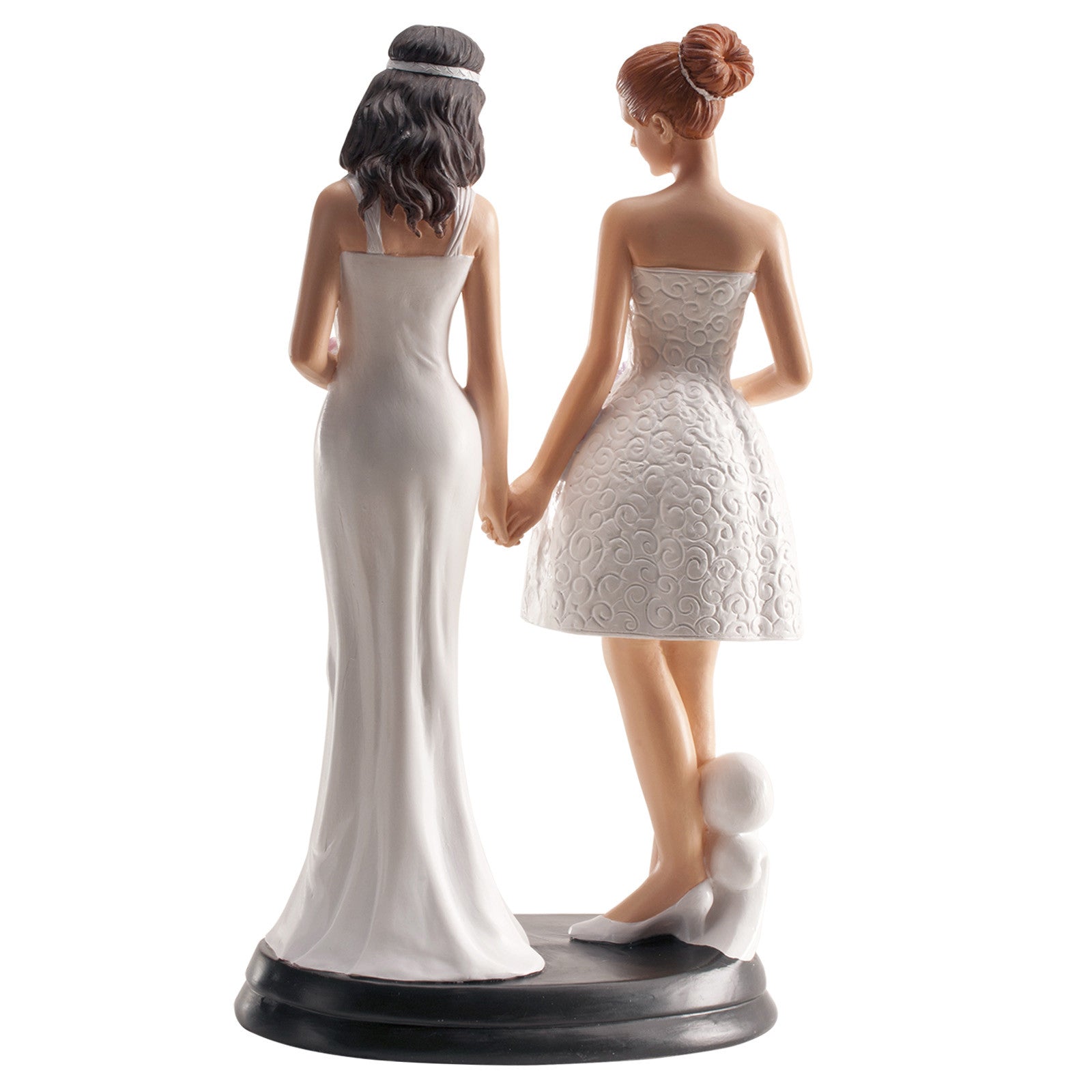 Figura Pareja Boda Lesbianas - 20 cm | Novios para Tarta