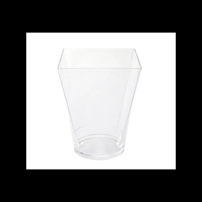 Vaso Serie Gustav Transparente/Negro + Tapa 400 uds.